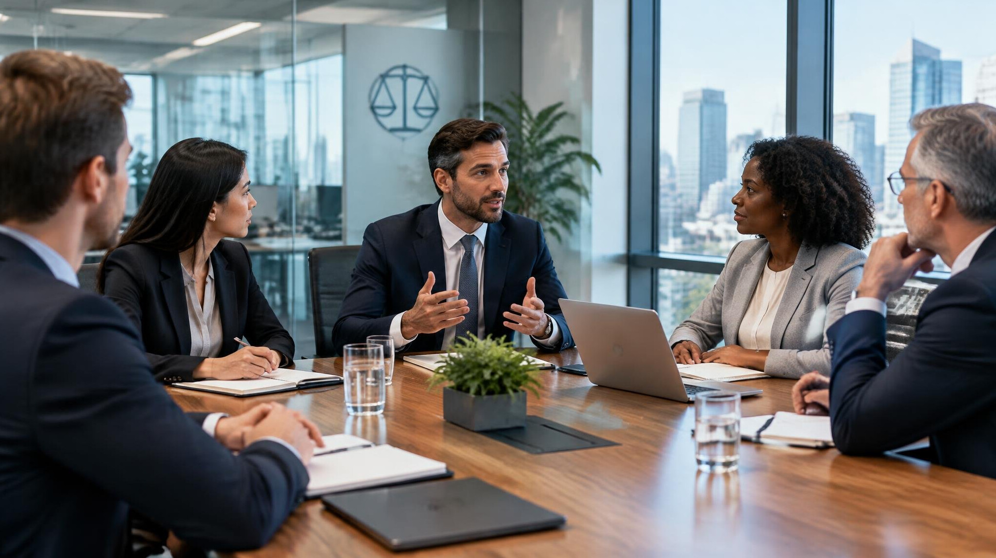 corporate board meeting